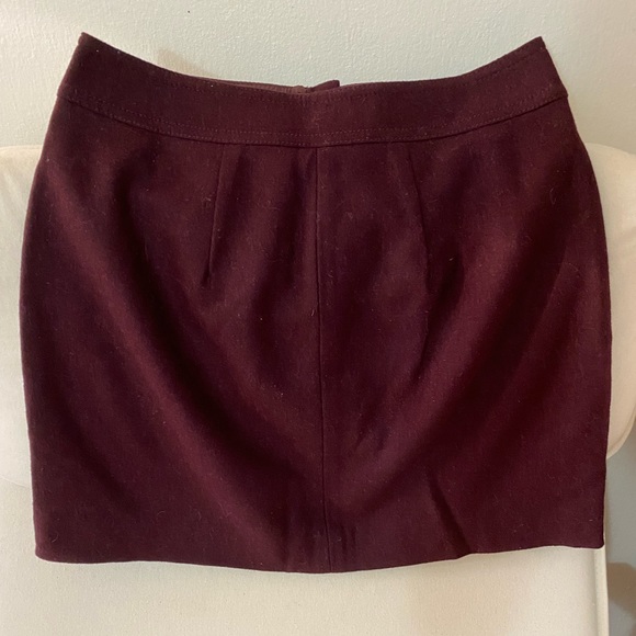 Madewell Fireside Mini Skirt in Rich Plum - Picture 3 of 4